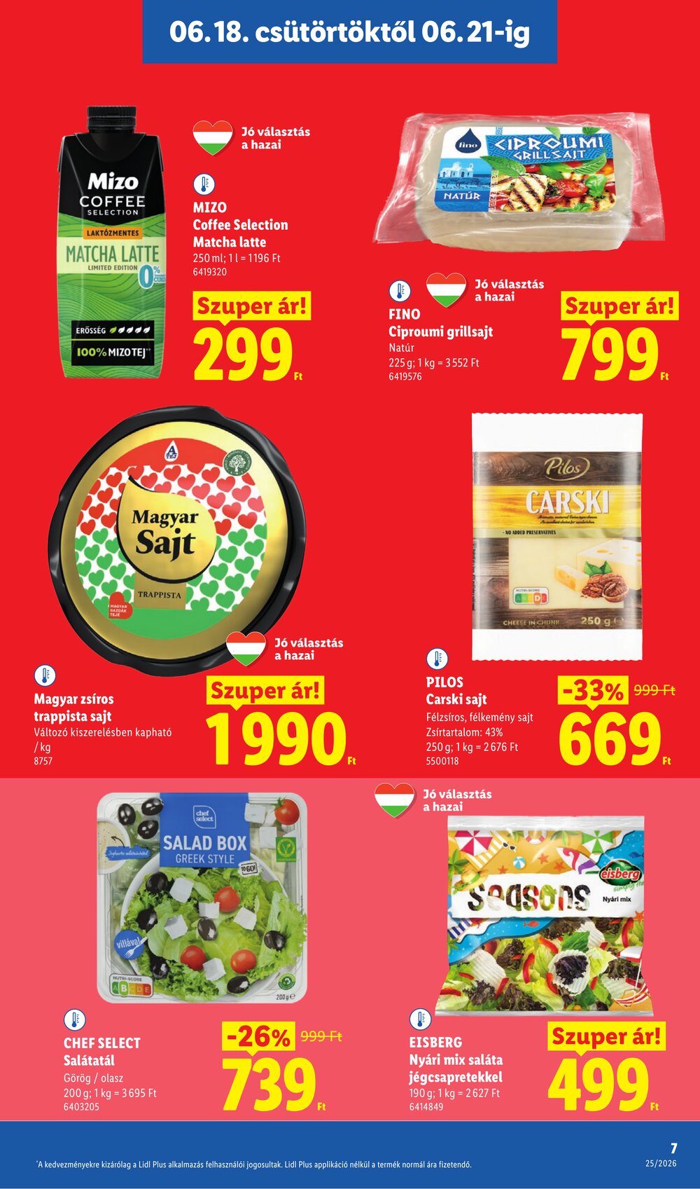 Lidl akciós újság 2026.06.18-tól - 7. oldal.