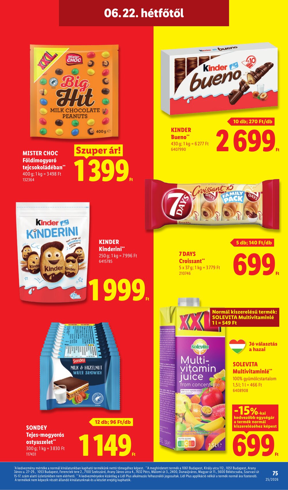 Lidl akciós újság 2026.06.18-tól - 75. oldal.