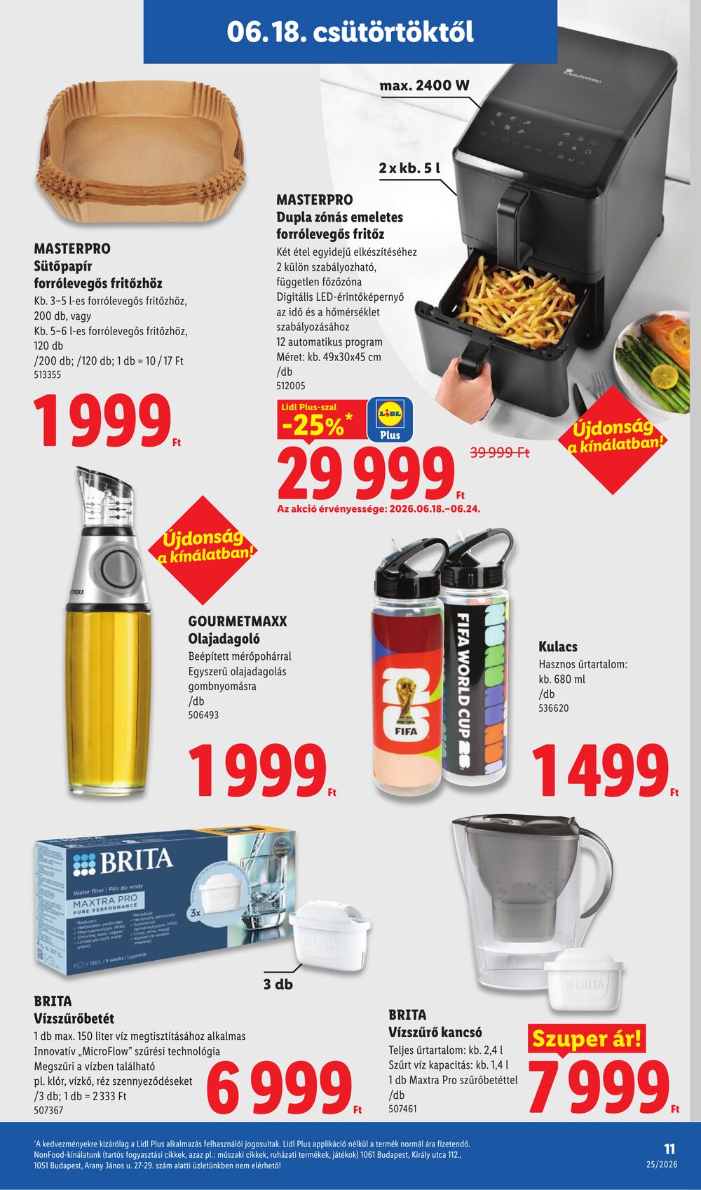Lidl akciós újság 2026.06.18-tól - 11. oldal.