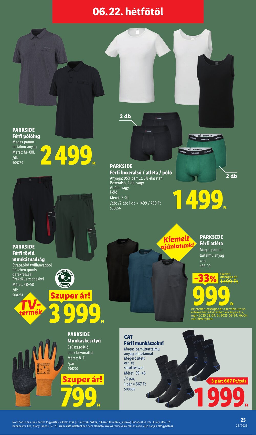 Lidl akciós újság 2026.06.18-tól - 25. oldal.