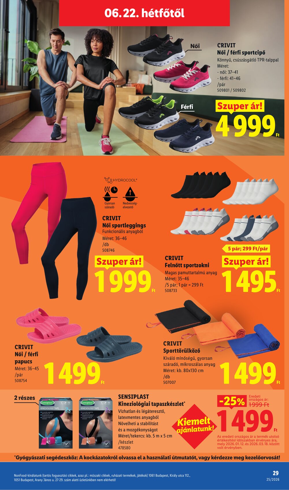 Lidl akciós újság 2026.06.18-tól - 29. oldal.