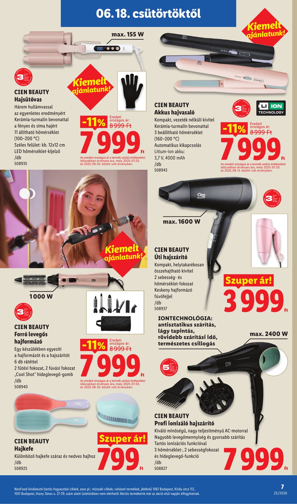Lidl akciós újság 2026.06.18-tól - 7. oldal.