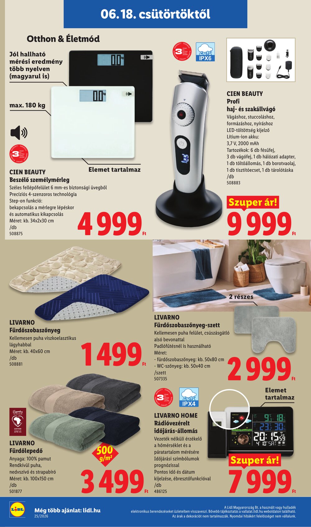 Lidl akciós újság 2026.06.18-tól - 8. oldal.