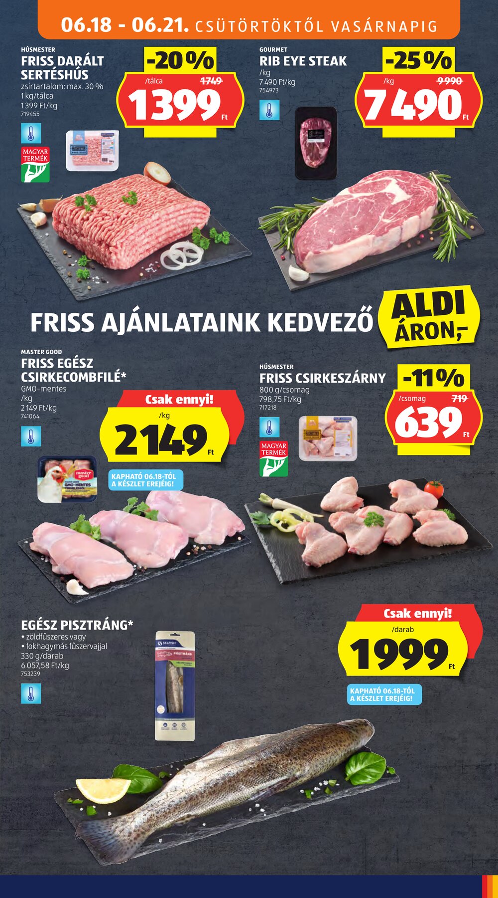 Aldi akciós újság 2026.06.18-tól - 11. oldal.