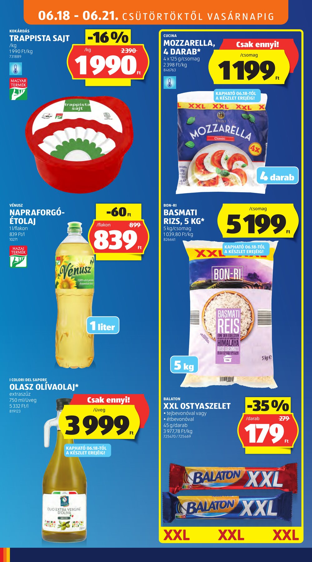 Aldi akciós újság 2026.06.18-tól - 16. oldal.