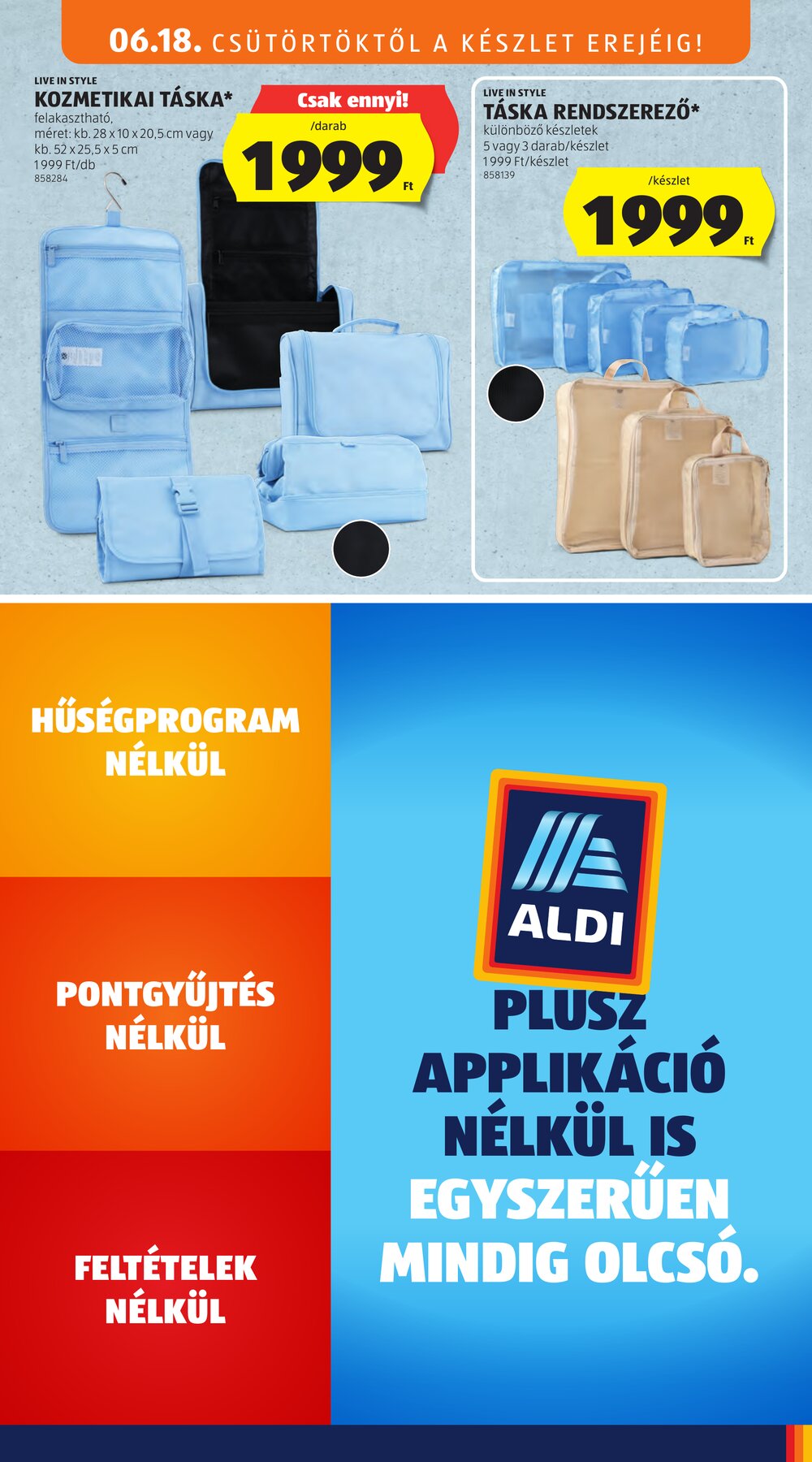 Aldi akciós újság 2026.06.18-tól - 31. oldal.