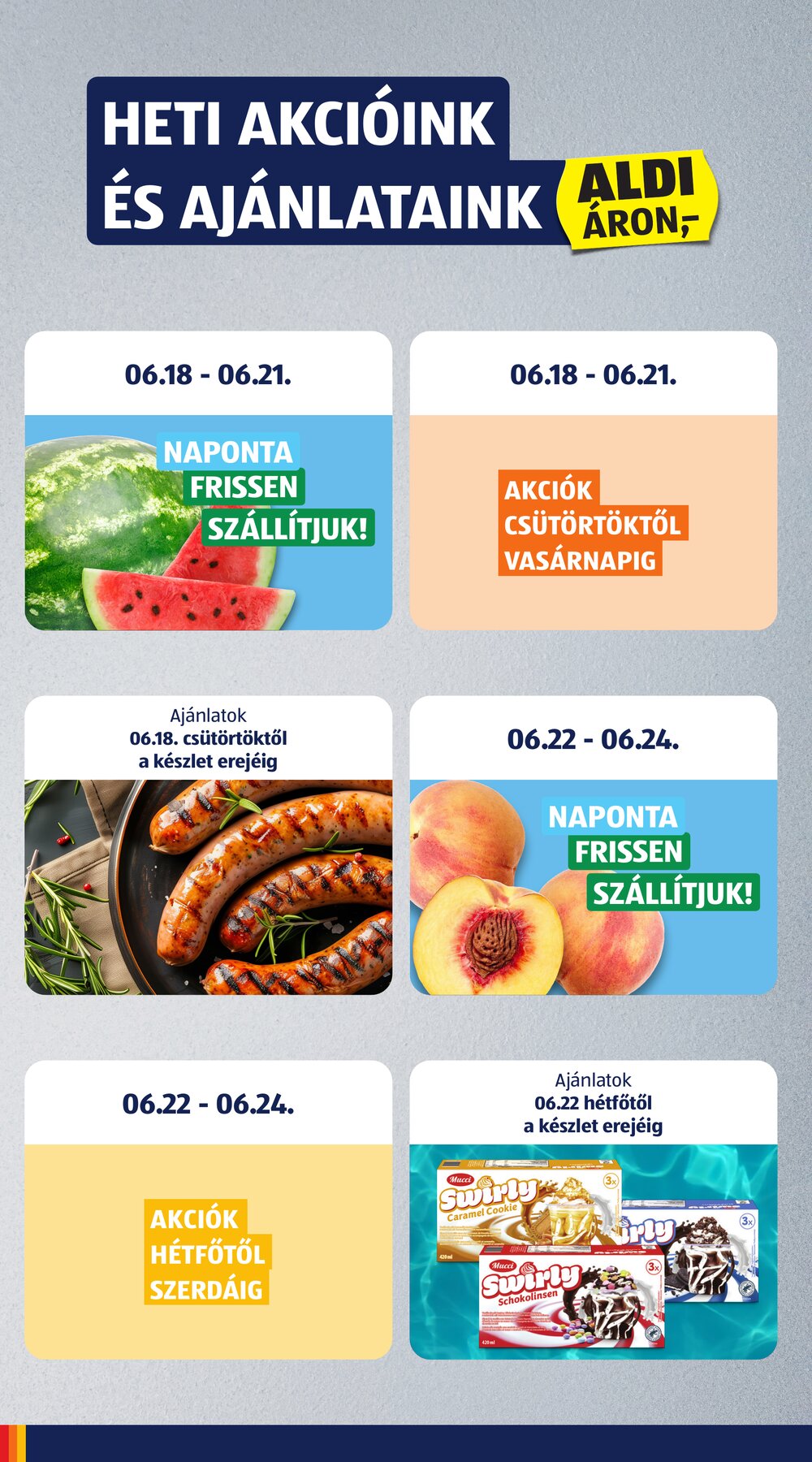 Aldi akciós újság 2026.06.18-tól - 6. oldal.