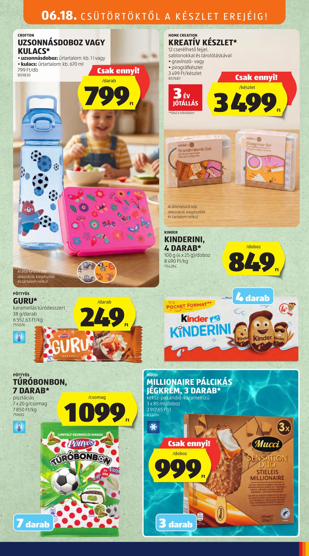 Aldi akciós újság 2026.06.18-tól - 5. oldal.