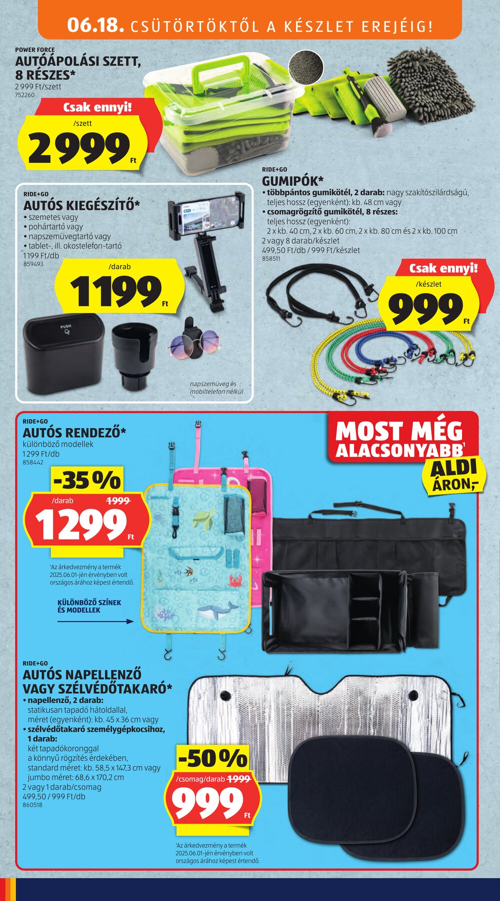 Aldi akciós újság 2026.06.18-tól - 8. oldal.