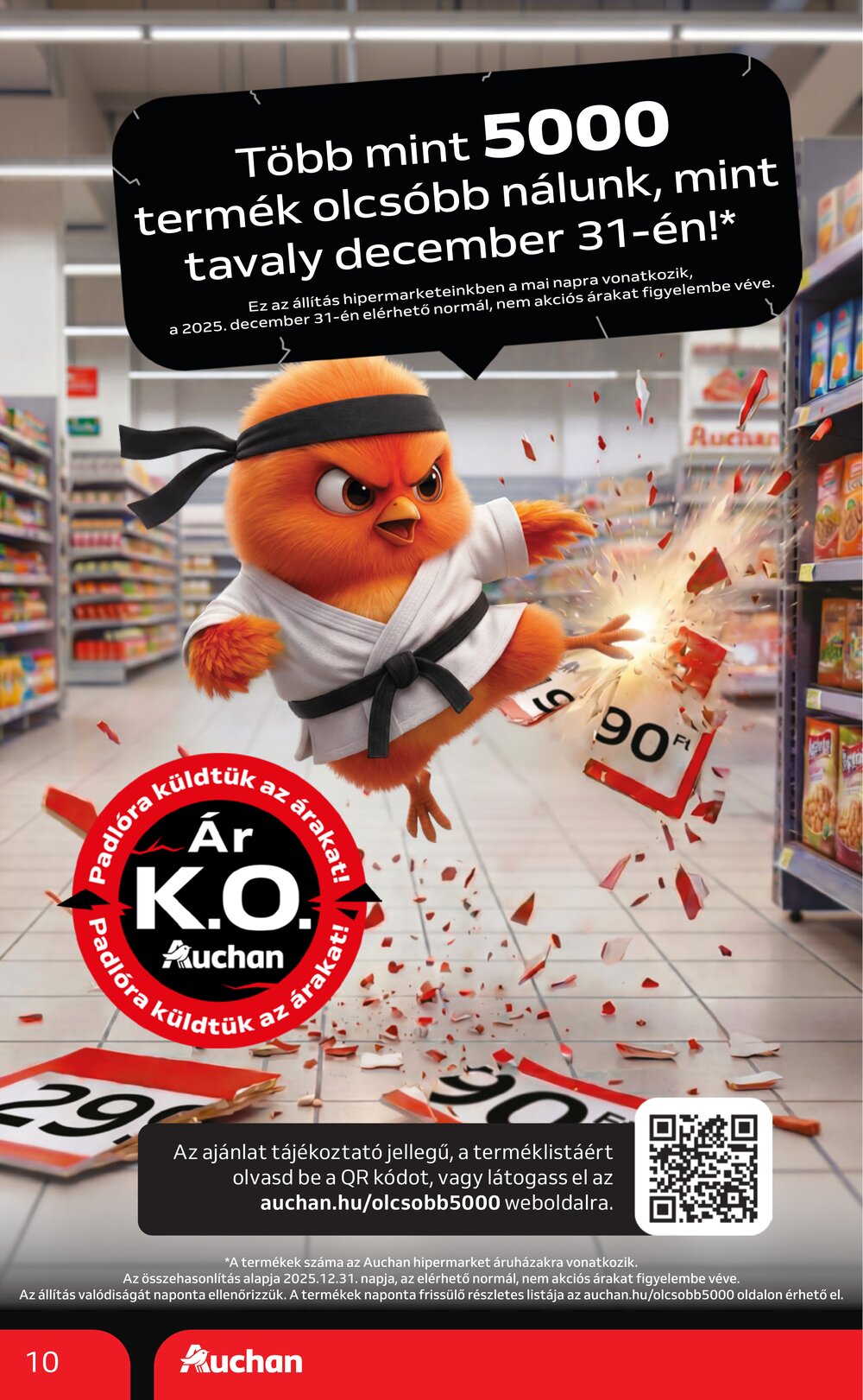 Auchan akciós újság 2026.06.18-tól - 10. oldal.