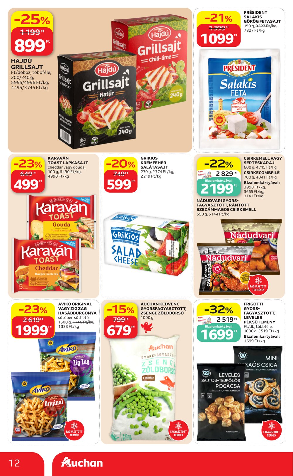 Auchan akciós újság 2026.06.18-tól - 12. oldal.