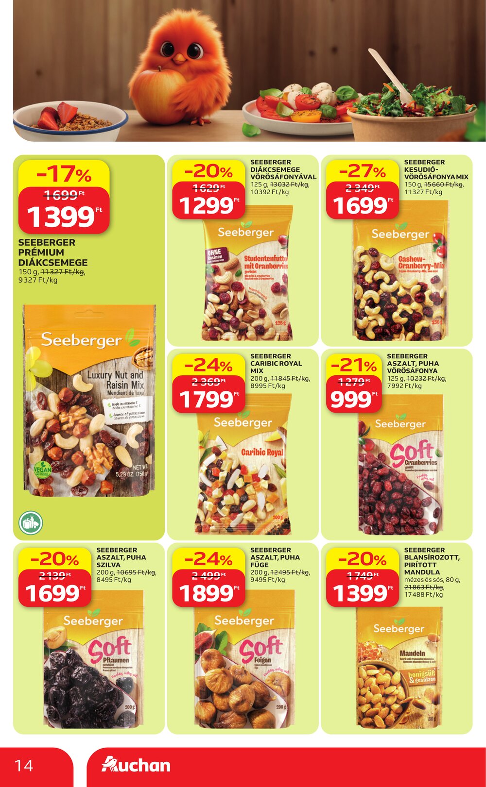 Auchan akciós újság 2026.06.18-tól - 14. oldal.