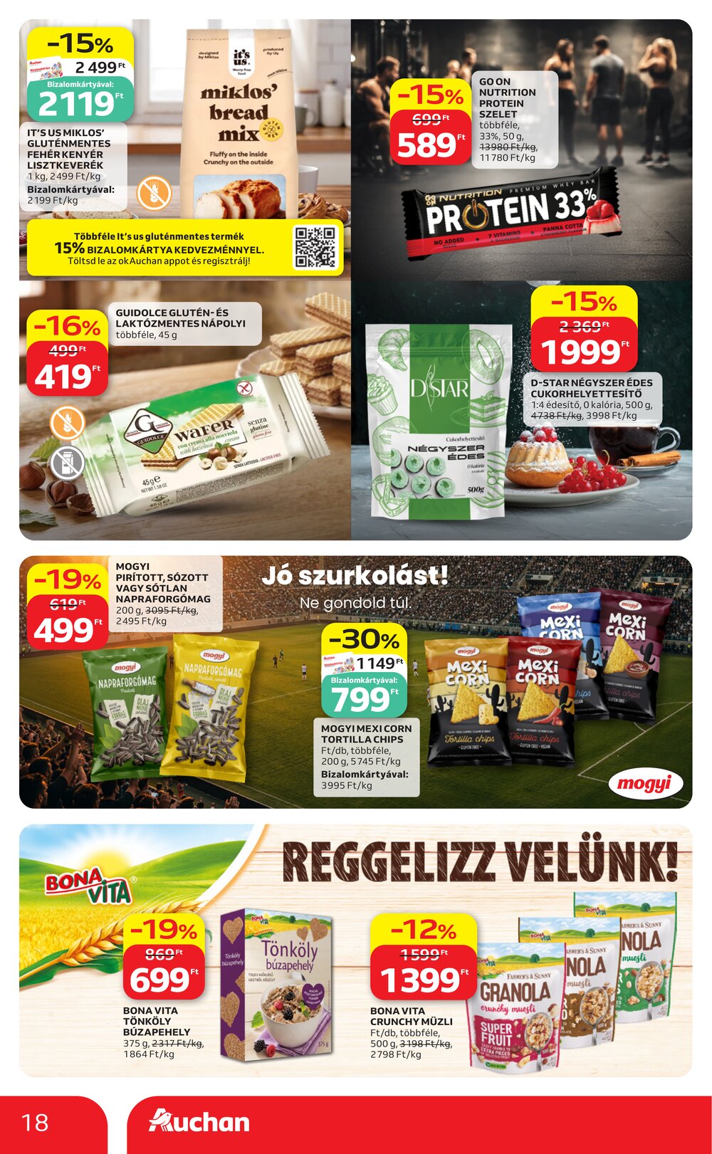 Auchan akciós újság 2026.06.18-tól - 18. oldal.