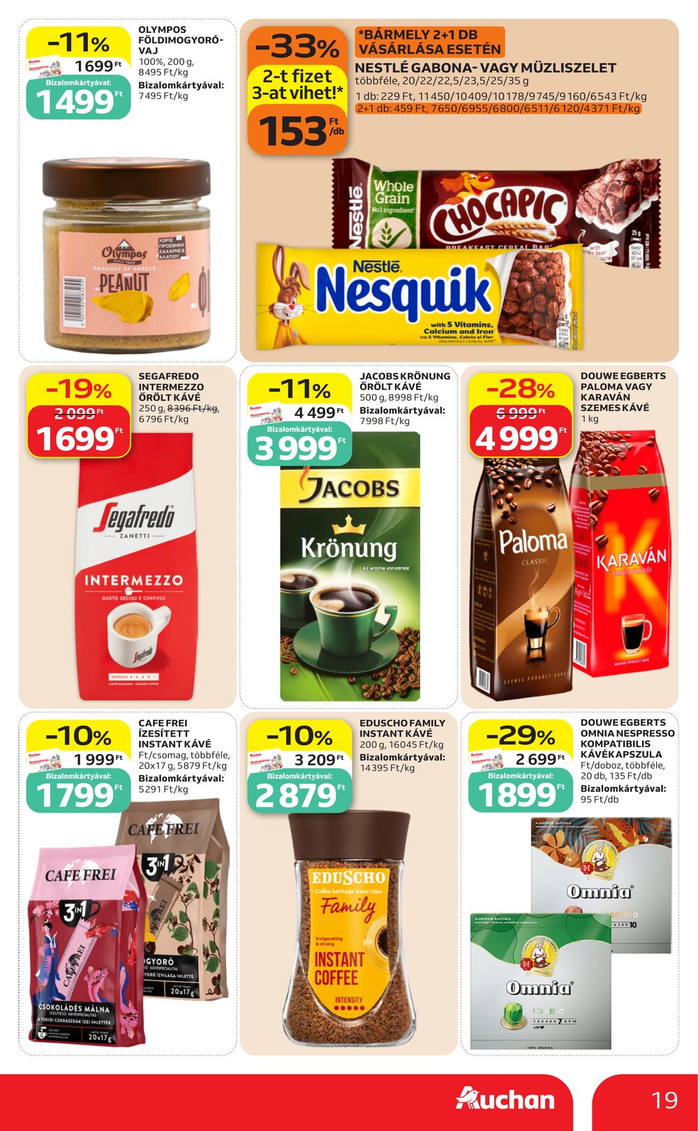Auchan akciós újság 2026.06.18-tól - 19. oldal.