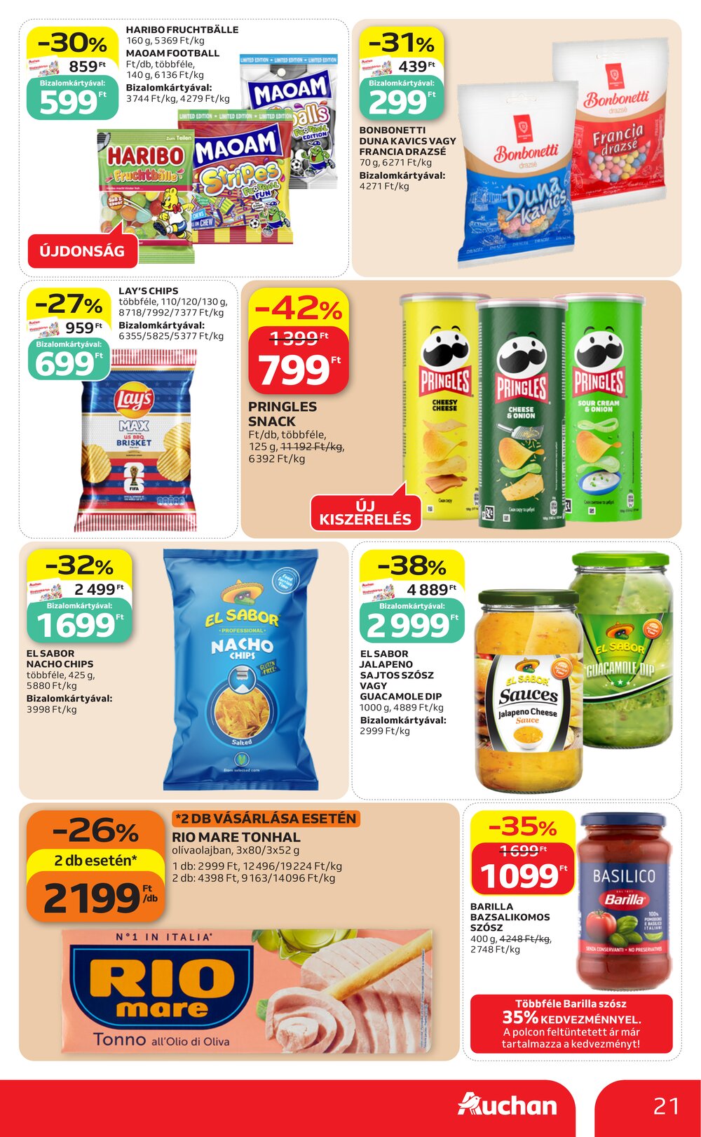 Auchan akciós újság 2026.06.18-tól - 21. oldal.
