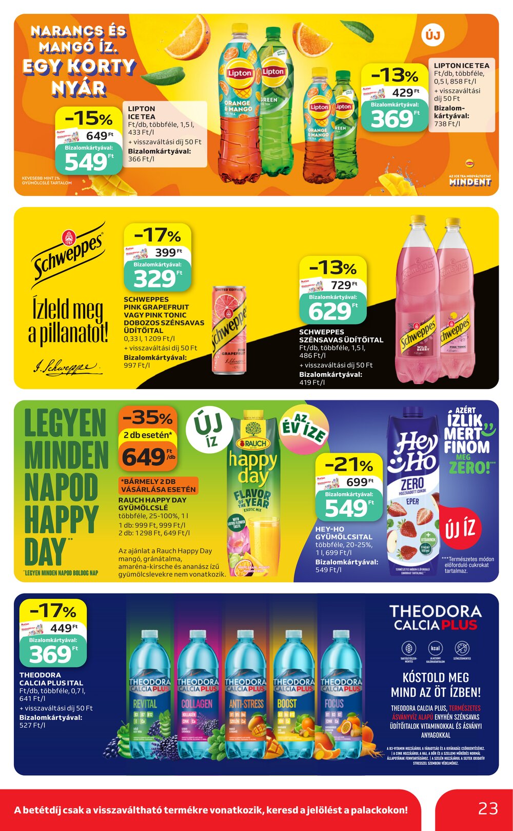 Auchan akciós újság 2026.06.18-tól - 23. oldal.