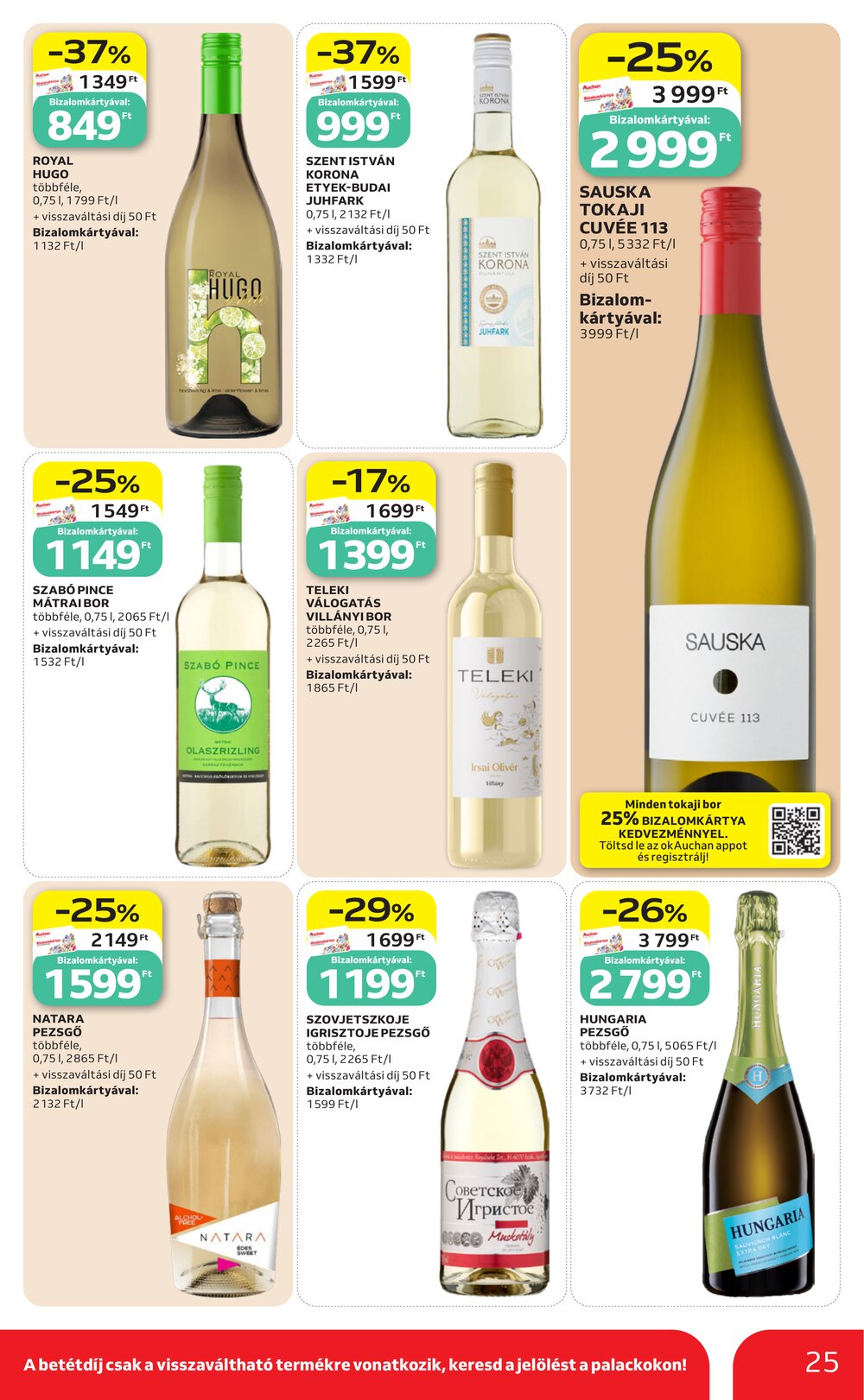 Auchan akciós újság 2026.06.18-tól - 25. oldal.