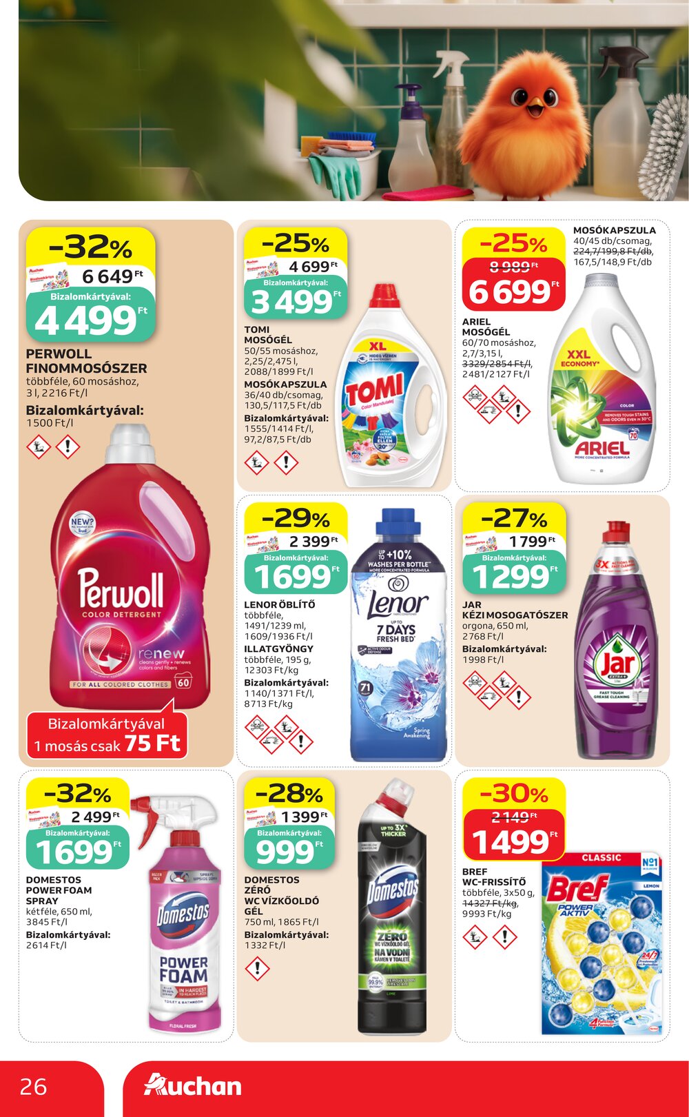 Auchan akciós újság 2026.06.18-tól - 26. oldal.