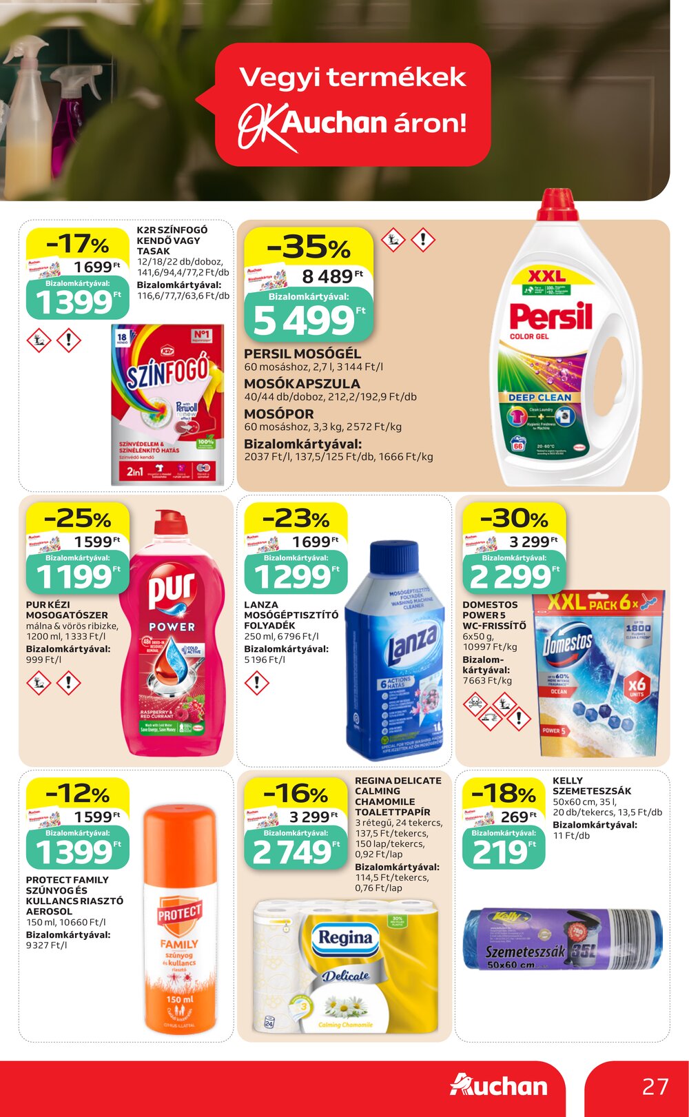 Auchan akciós újság 2026.06.18-tól - 27. oldal.