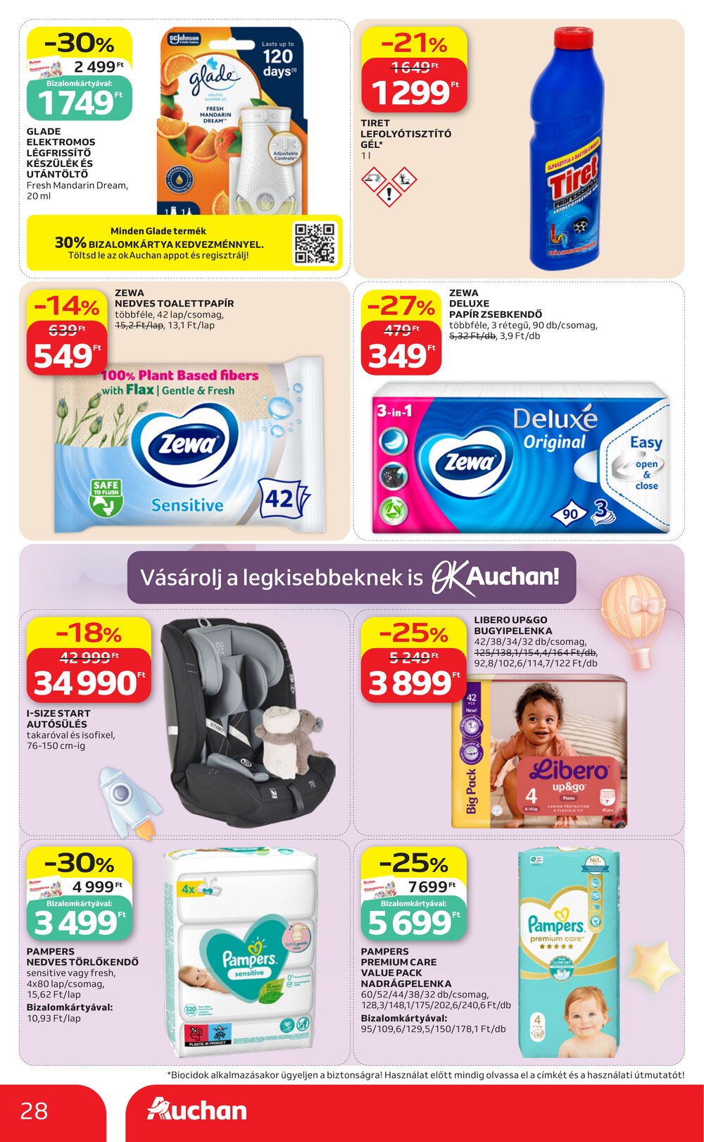 Auchan akciós újság 2026.06.18-tól - 28. oldal.