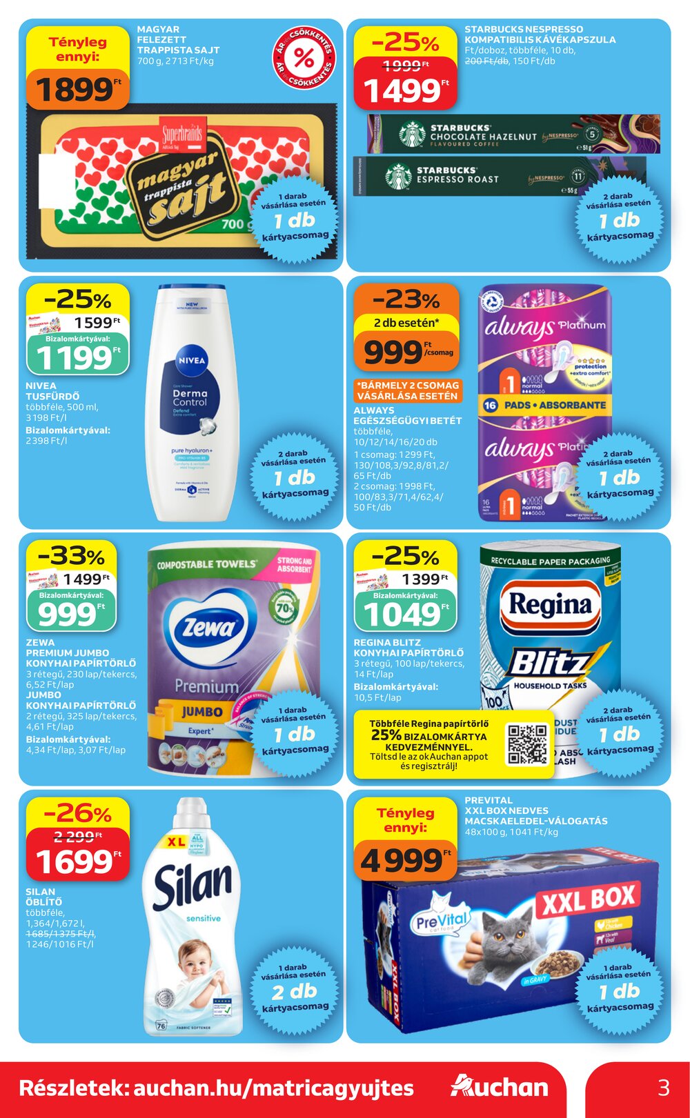 Auchan akciós újság 2026.06.18-tól - 3. oldal.