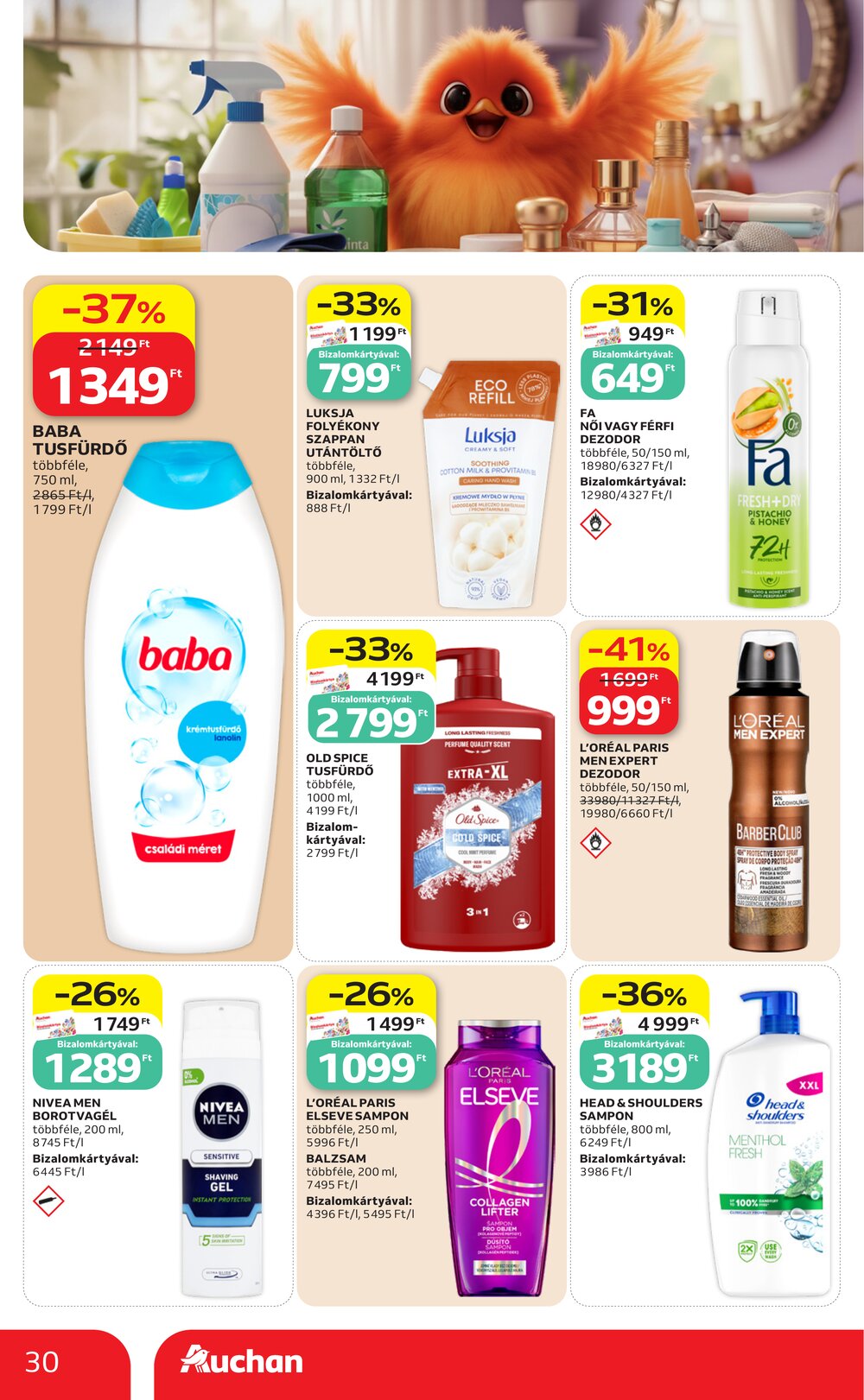 Auchan akciós újság 2026.06.18-tól - 30. oldal.