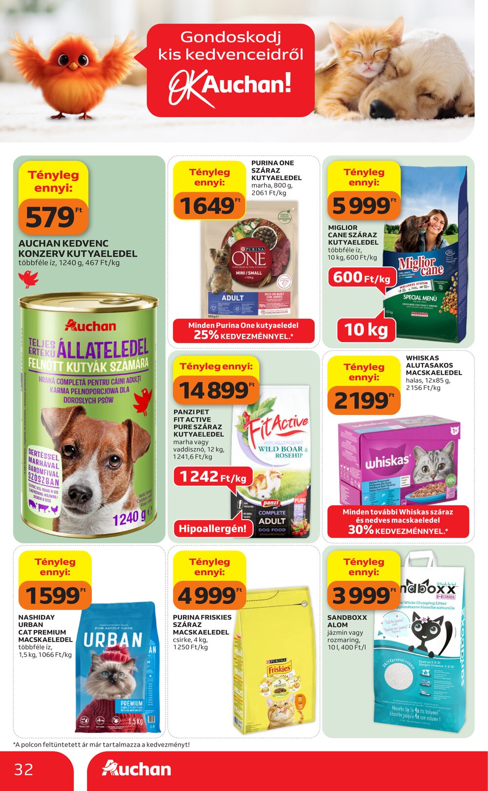 Auchan akciós újság 2026.06.18-tól - 32. oldal.