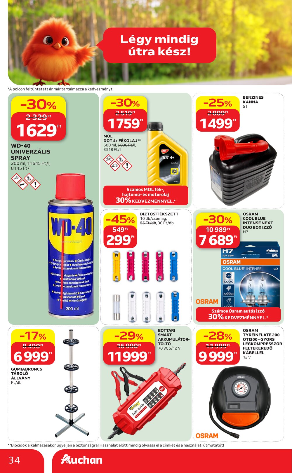 Auchan akciós újság 2026.06.18-tól - 34. oldal.