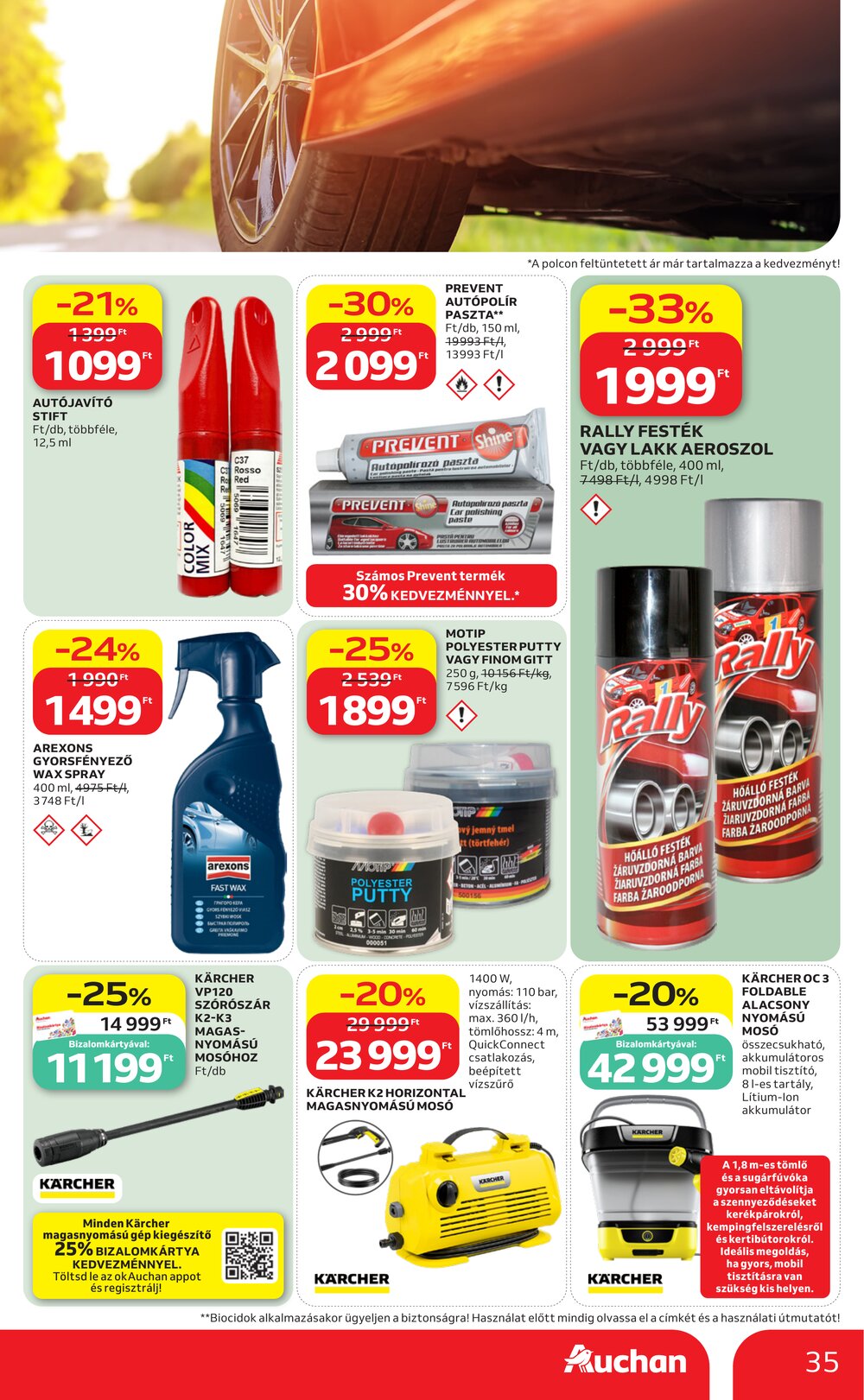 Auchan akciós újság 2026.06.18-tól - 35. oldal.