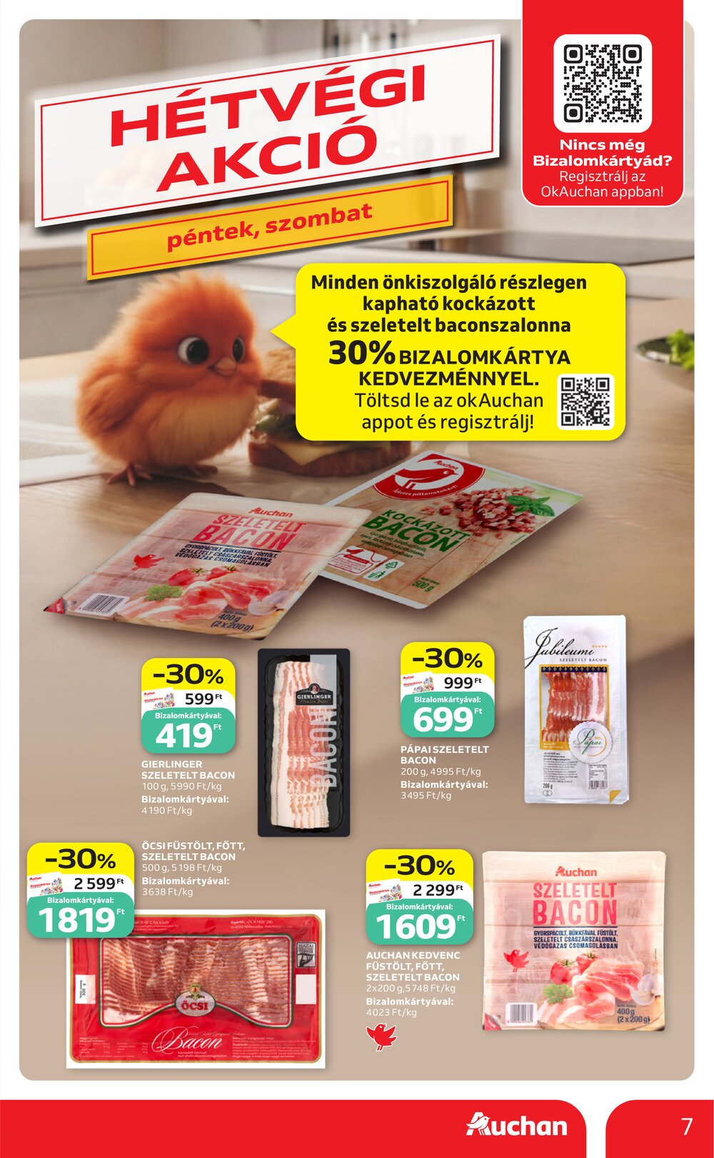 Auchan akciós újság 2026.06.18-tól - 7. oldal.