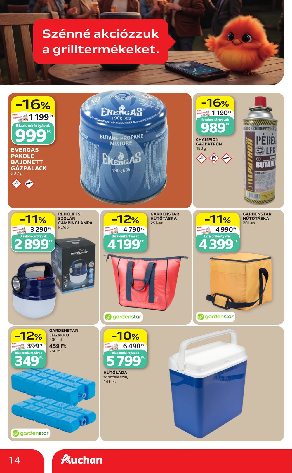 Auchan akciós újság 2026.06.18-tól - 14. oldal.