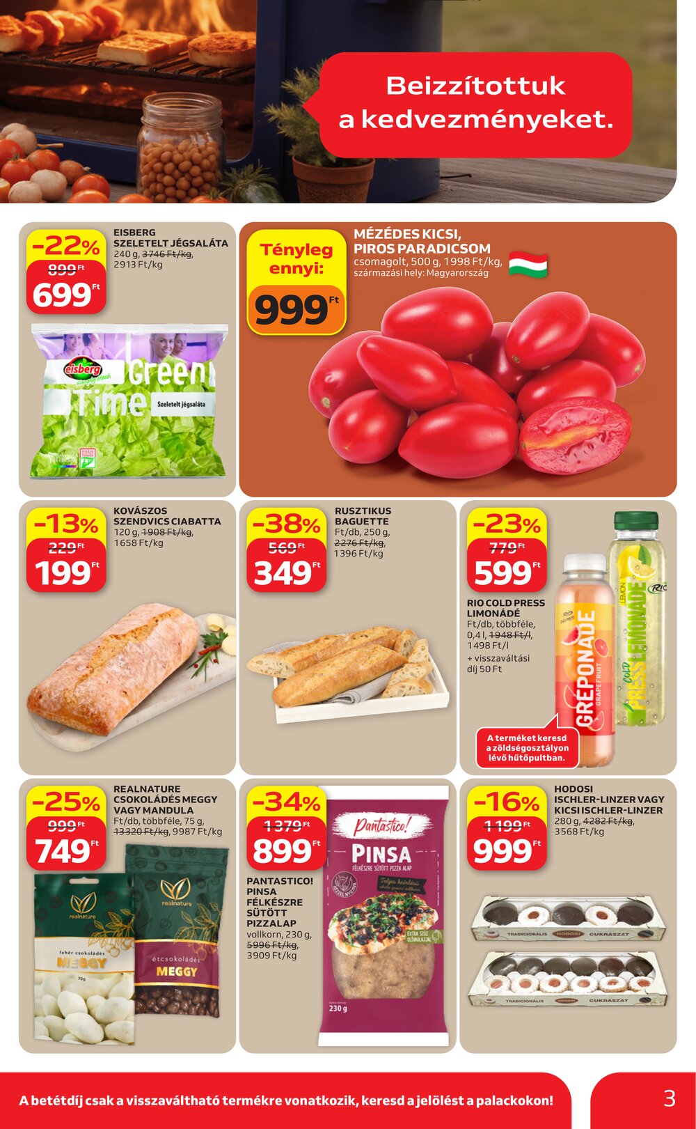 Auchan akciós újság 2026.06.18-tól - 3. oldal.