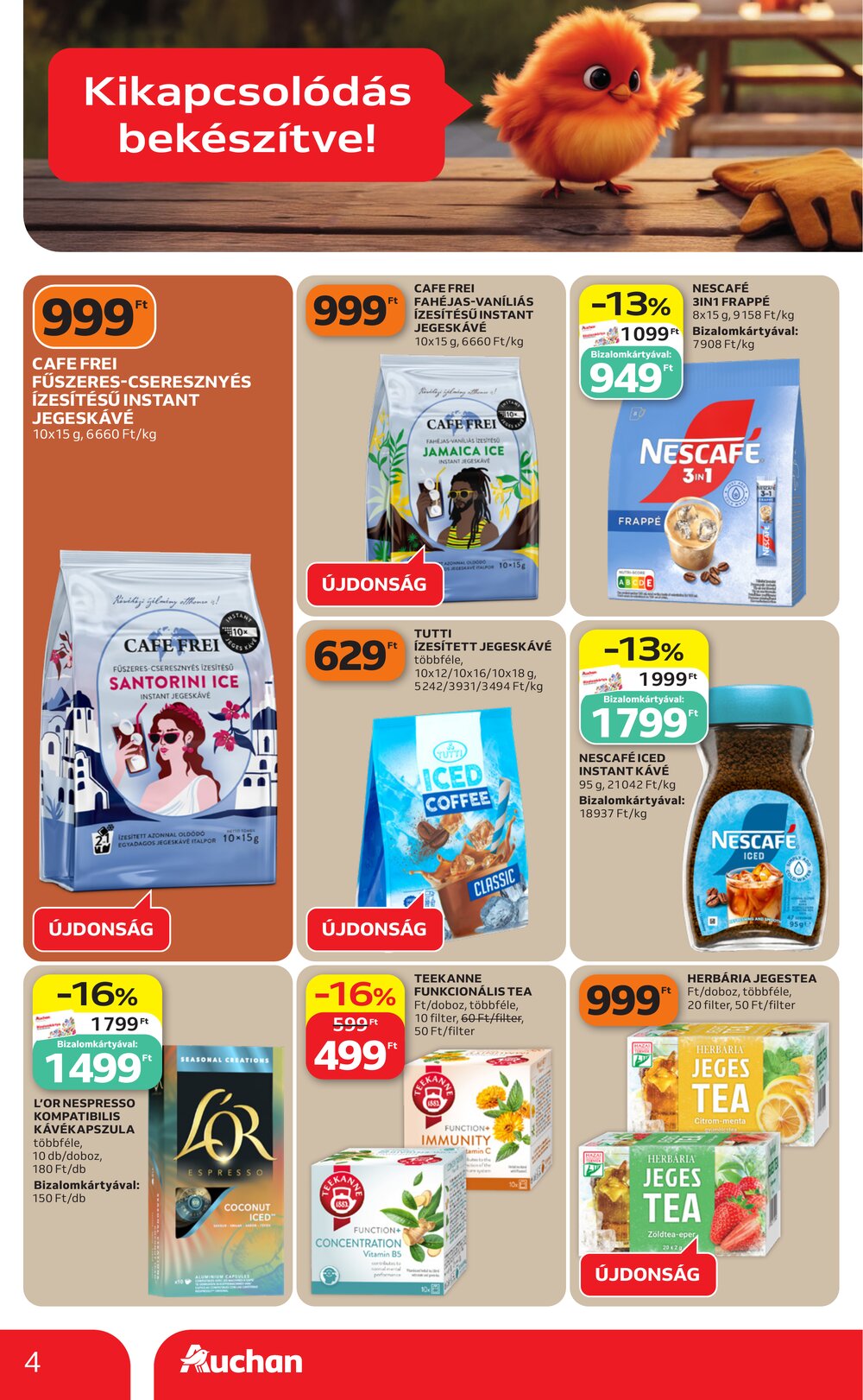 Auchan akciós újság 2026.06.18-tól - 4. oldal.