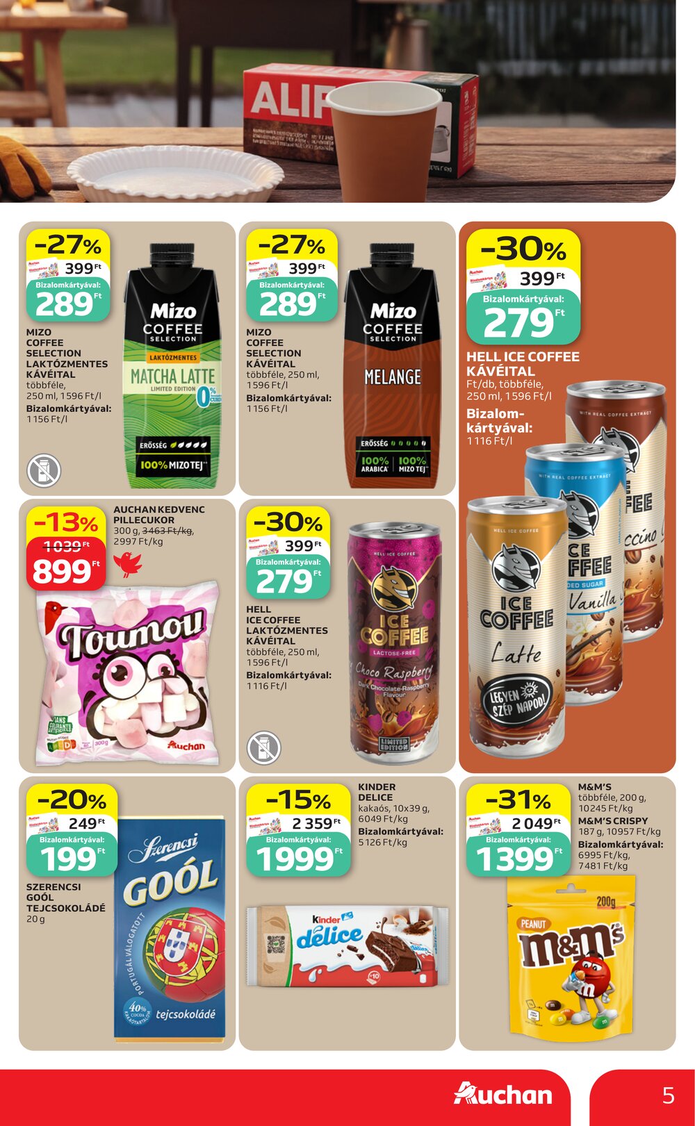 Auchan akciós újság 2026.06.18-tól - 5. oldal.