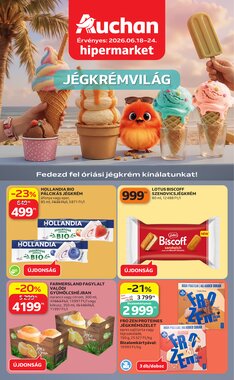 Auchan akciós újság 2026.06.18-tól