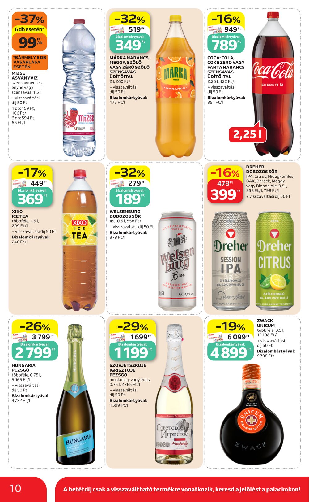 Auchan akciós újság 2026.06.18-tól - 10. oldal.