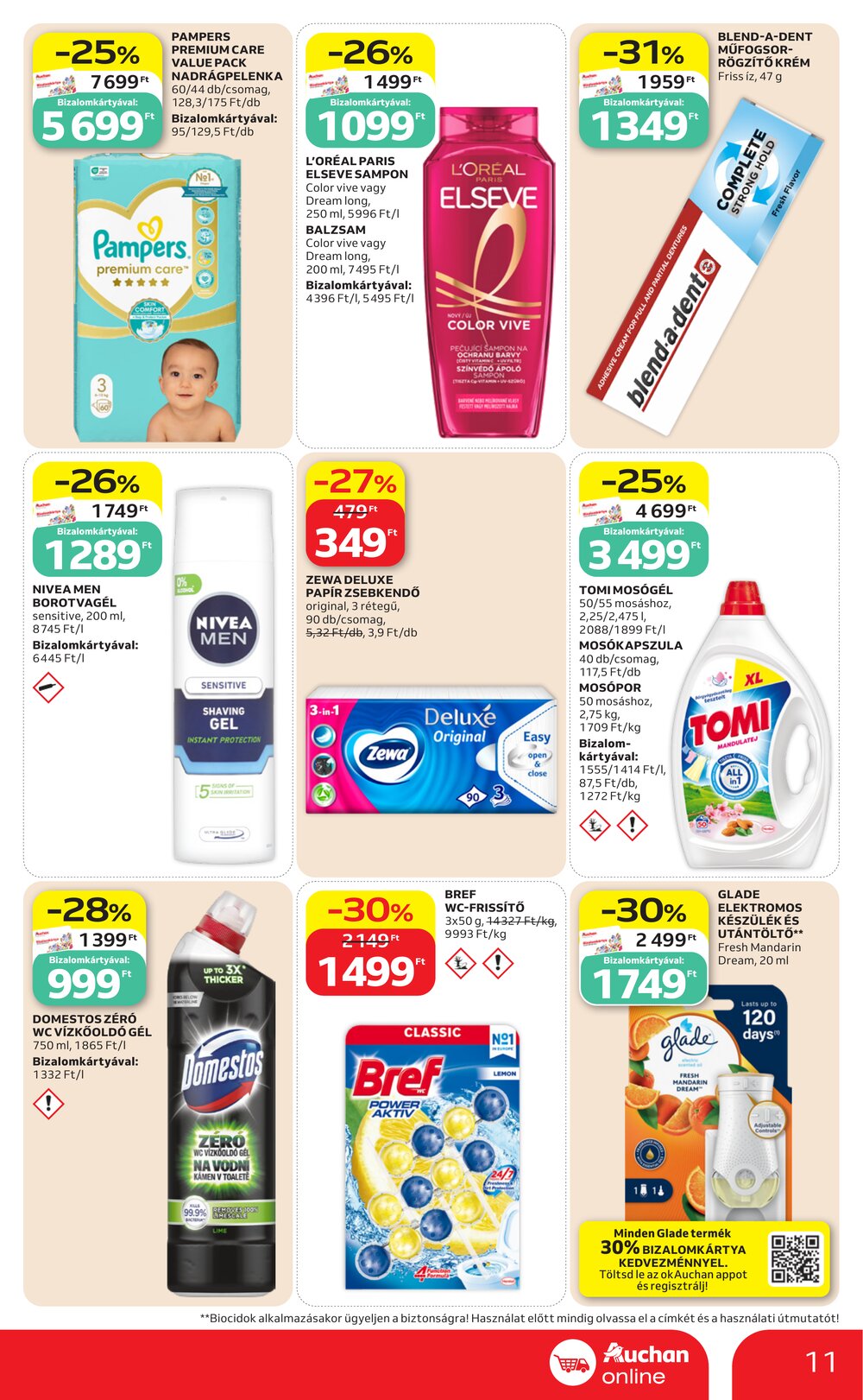 Auchan akciós újság 2026.06.18-tól - 11. oldal.