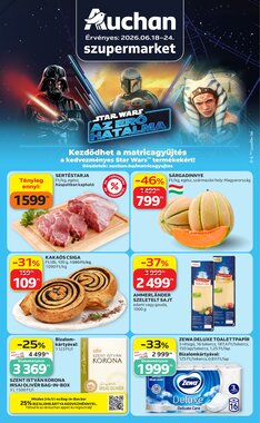 Auchan akciós újság 2026.06.18-tól