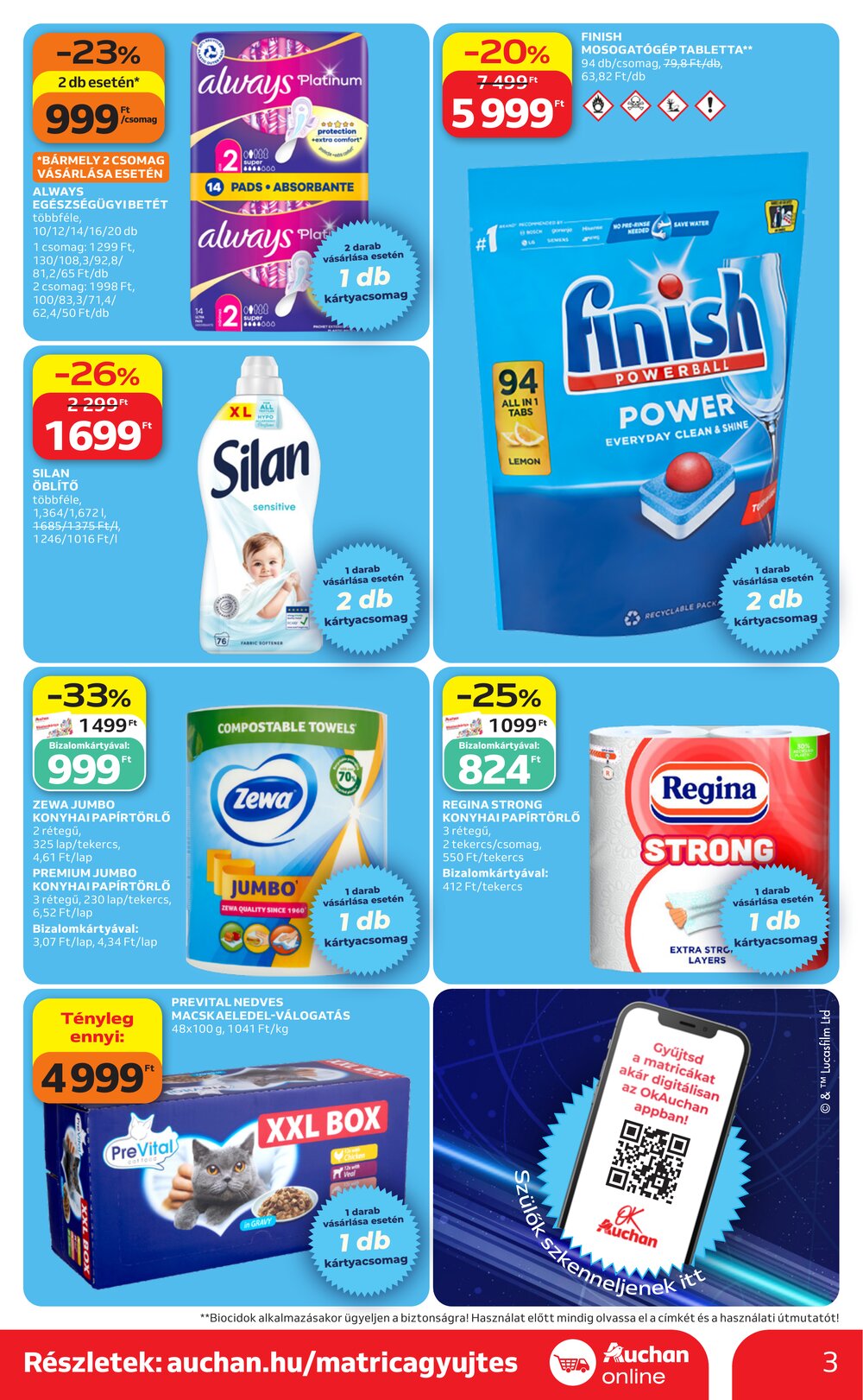 Auchan akciós újság 2026.06.18-tól - 3. oldal.