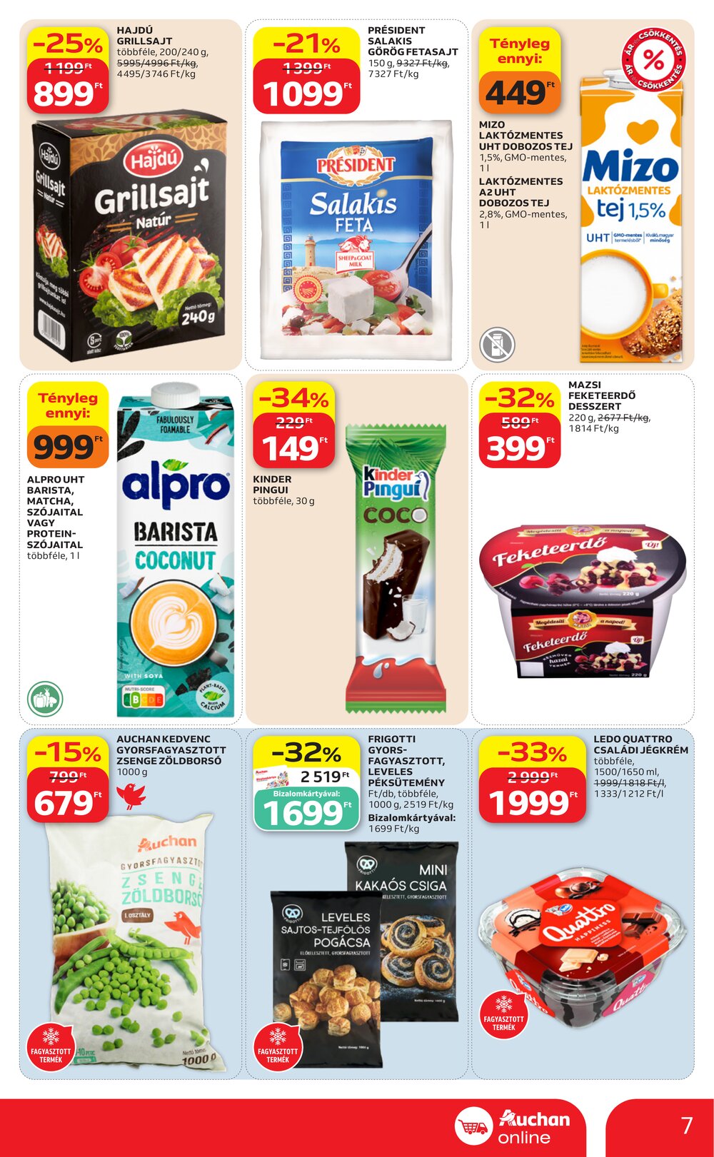 Auchan akciós újság 2026.06.18-tól - 7. oldal.