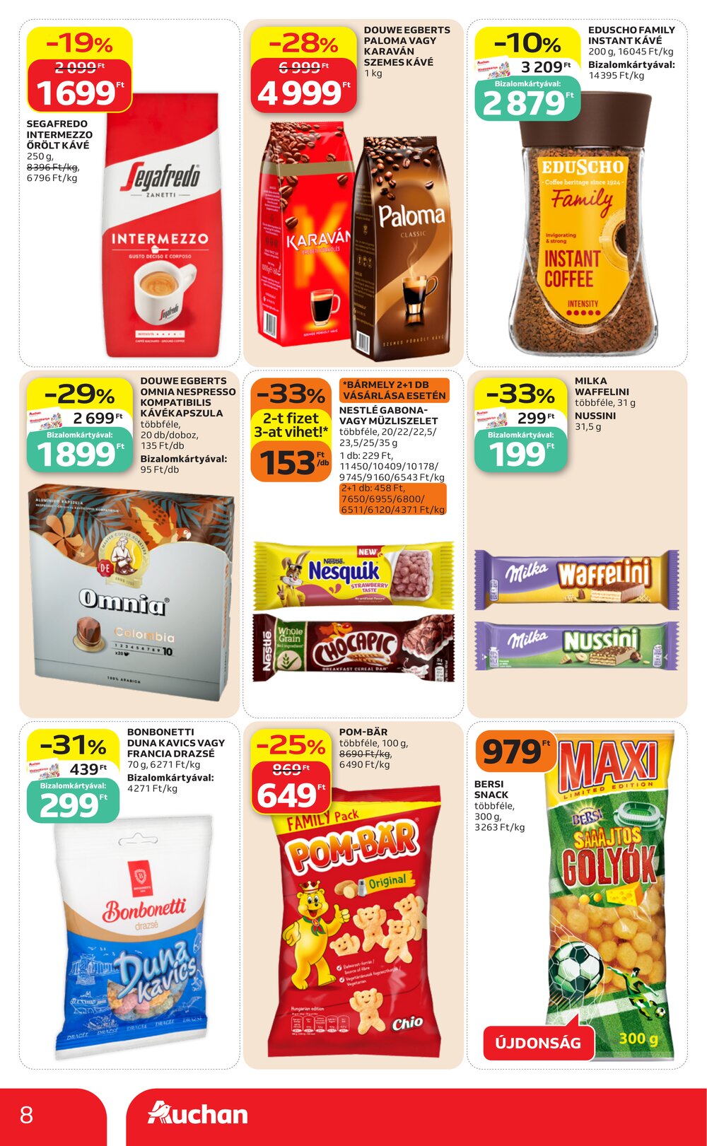 Auchan akciós újság 2026.06.18-tól - 8. oldal.
