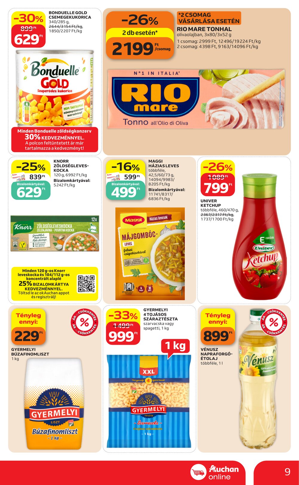 Auchan akciós újság 2026.06.18-tól - 9. oldal.