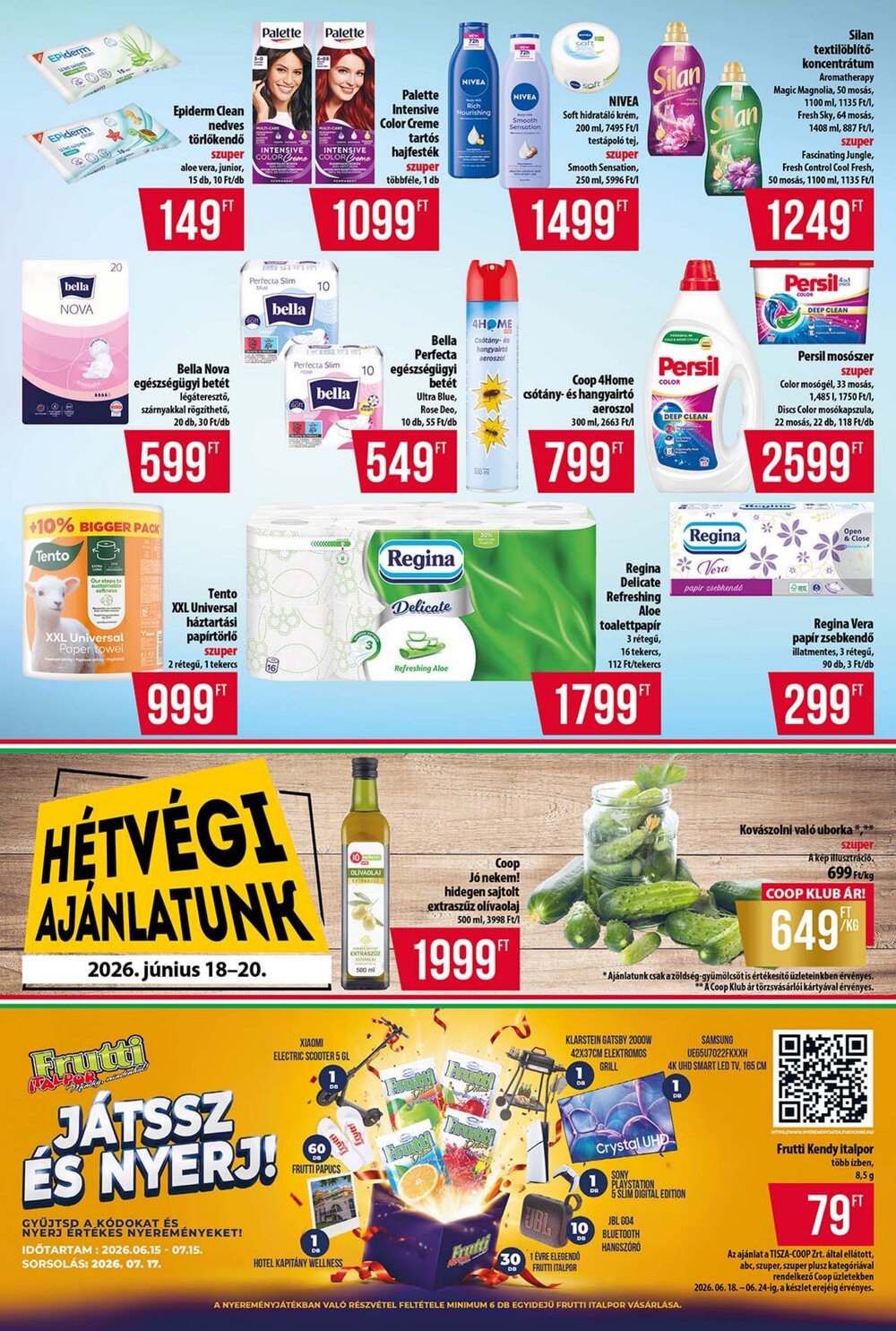 Coop akciós újság 2026.06.18-tól - 10. oldal.