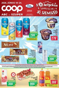 Coop akciós újság 2026.06.18-tól
