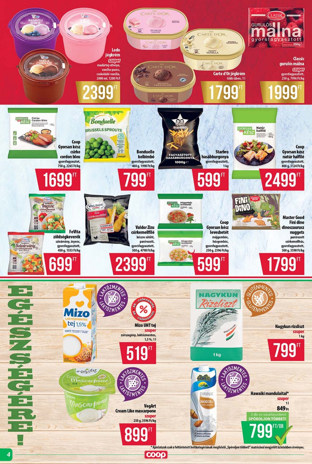 Coop akciós újság 2026.06.18-tól - 4. oldal.
