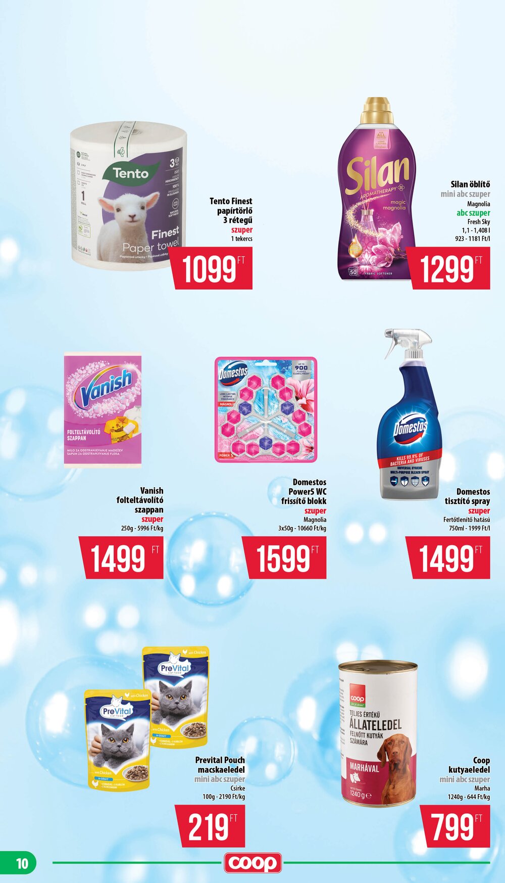 Coop akciós újság 2026.06.18-tól - 10. oldal.