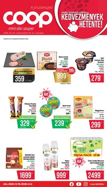 Coop akciós újság 2026.06.18-tól