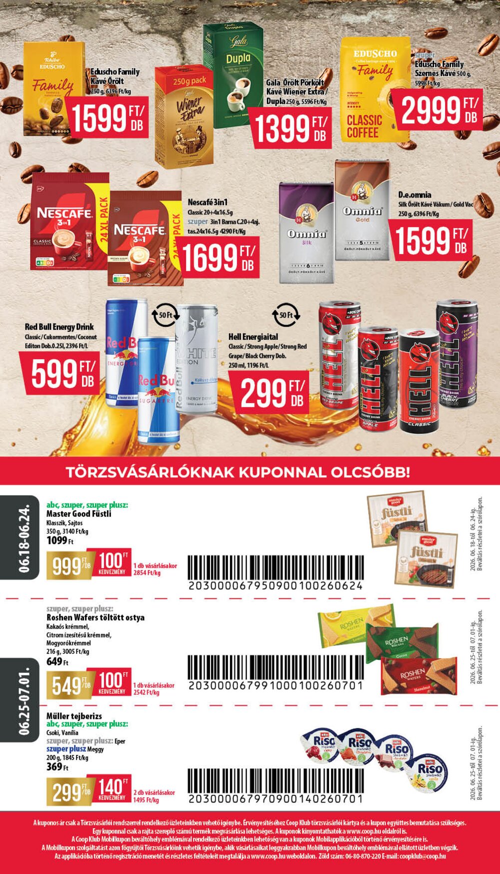 Coop akciós újság 2026.06.18-tól - 12. oldal.