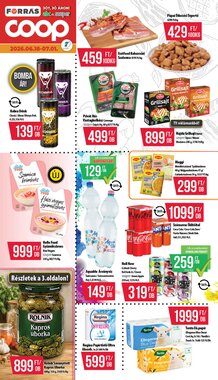 Coop akciós újság 2026.06.18-tól