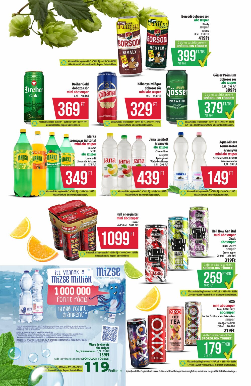 Coop akciós újság 2026.06.18-tól - 10. oldal.